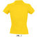 Polo pique 100 algodon de mujer people sols 210 personalizado amarillo