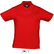 Polo punto liso unisex prescott men sols 170 economico rojo