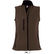 Chaleco de soft shell rallye women sols barato marron chocolate oscuro