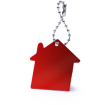 Llavero con forma de casa personalizado Llavero con forma de casa personalizado