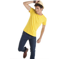 Camiseta basica roly atomic 150 personalizada amarillo Camiseta basica roly atomic 150 personalizada amarillo
