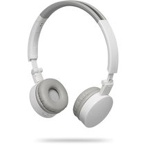 Auricular bluetooth plegable cable usb personalizado blanco Auricular bluetooth plegable cable usb personalizado blanco
