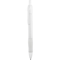 Boligrafo cuerpo blanco detalles color personalizado Boligrafo cuerpo blanco detalles color personalizado