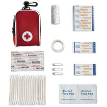 Kit de 1os auxilios en funda con mosqueton personalizado Kit de 1os auxilios en funda con mosqueton personalizado