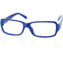 Montura de gafas con funda personalizada azul Montura de gafas con funda personalizada azul