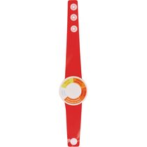 Medidor de rayos uv de pulsera barato rojo Medidor de rayos uv de pulsera barato rojo