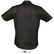 Camisa gama alta de hombre broadway sols 140 barata negro