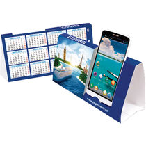 Calendario 2017 de carton con soporte para movil personalizado Calendario 2017 de carton con soporte para movil personalizado