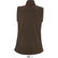 Chaleco de soft shell rallye women sols grabado marron chocolate oscuro