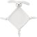 Doudou para bebe personalizado blanco