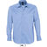 Camisa gama alta de hombre brighton sols 140 personalizada azul claro