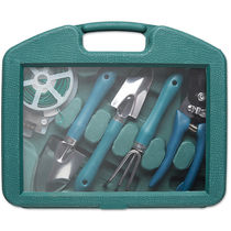 Set 5 herramientas de jardin personalizado verde Set 5 herramientas de jardin personalizado verde