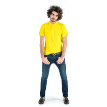 Polo pique de 100 algodon austral roly 180 personalizado amarillo Polo pique de 100 algodon austral roly 180 personalizado amarillo