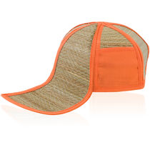 Gorra de paja plegable personalizada Gorra de paja plegable personalizada
