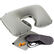 Set almohada antifaz tapones personalizado gris