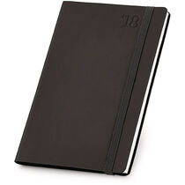 Agenda bolsillo banda elastica y notas grabada negro Agenda bolsillo banda elastica y notas grabada negro