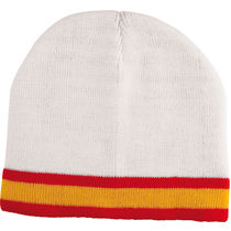 Gorro poliester algodon con bandera espana corvus personalizado blanco Gorro poliester algodon con bandera espana corvus personalizado blanco