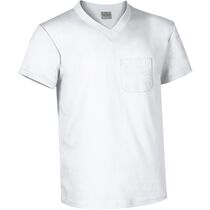 Camiseta cuello pico con bolsillo moon 160 personalizada Camiseta cuello pico con bolsillo moon 160 personalizada