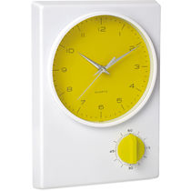 Reloj con temporizador personalizado amarillo