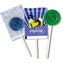 Piruleta logo personalizada Piruleta logo personalizada