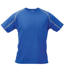 Camiseta con banda reflectante tecnic fleser 135 personalizada azul