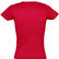 Camiseta sols de mujer miss 155 con logo rojo