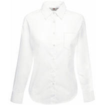 Blusa de mujer popelin la fruit of the loom 120 personalizada Blusa de mujer popelin la fruit of the loom 120 personalizada