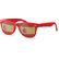 Gafas con bandera economico rojo