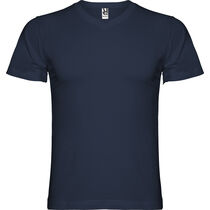 Camiseta con cuello en v samoyedo roly 155 personalizada azul marino Camiseta con cuello en v samoyedo roly 155 personalizada azul marino