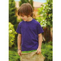 Camiseta de nino value weight fruit of the loom 165 personalizada purpura Camiseta de nino value weight fruit of the loom 165 personalizada purpura