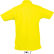 Polo ligero de nino summer ii kids sols 170 grabado amarillo limon