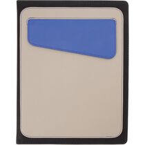 Carpeta con funda para ipad personalizada azul Carpeta con funda para ipad personalizada azul