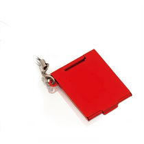 Llavero espejo de aluminio personalizado Llavero espejo de aluminio personalizado