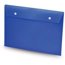 Sobre carpeta en pvc personalizado azul Sobre carpeta en pvc personalizado azul