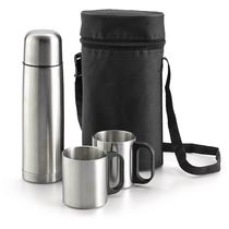 Termo de acero inox de 05 l y 2 tazas personalizado Termo de acero inox de 05 l y 2 tazas personalizado