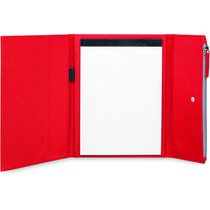 Portafolios microfibra con estuche y bloc personalizado Portafolios microfibra con estuche y bloc personalizado