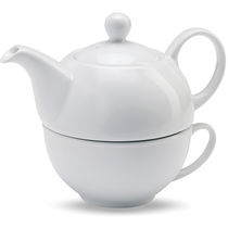 Set de te con taza y tetera barato blanco Set de te con taza y tetera barato blanco