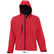 Chaqueta de soft shell con capucha replay men sols personalizada rojo chili