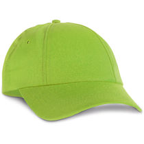 Gorra beisbol 6 paneles en algodon poliester barata verde claro Gorra beisbol 6 paneles en algodon poliester barata verde claro