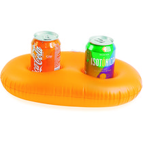 Soporte hinchable para latas personalizado naranja Soporte hinchable para latas personalizado naranja