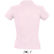 Polo pique 100 algodon de mujer people sols 210 merchandising rosa palido