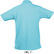 Polo ligero de nino summer ii kids sols 170 economico azul atolon