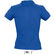 Polo pique 100 algodon de mujer people sols 210 merchandising azul royal