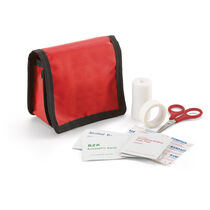 Kit de socorro con estuche de poliester personalizado Kit de socorro con estuche de poliester personalizado
