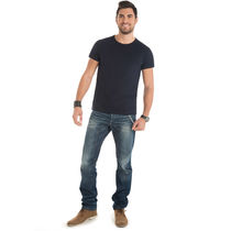 Camiseta con costuras laterales dogo premium roly 165 personalizada azul marino Camiseta con costuras laterales dogo premium roly 165 personalizada azul marino