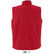 Chaleco hombre en soft shell rallye men sols para empresas rojo chili