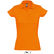 Polo punto liso de mujer prescott women sols 170 personalizado naranja