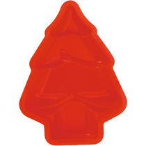 Molde de silicona arbol de navidad personalizado rojo Molde de silicona arbol de navidad personalizado rojo