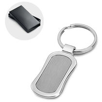 Llavero de metal alargado personalizado Llavero de metal alargado personalizado