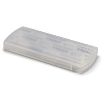 Caja deslizante con 5 tiritas barata transparente Caja deslizante con 5 tiritas barata transparente